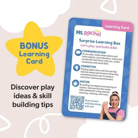 Ms. Rachel - Surprise Learning Box Blue - Picture 6 of 8